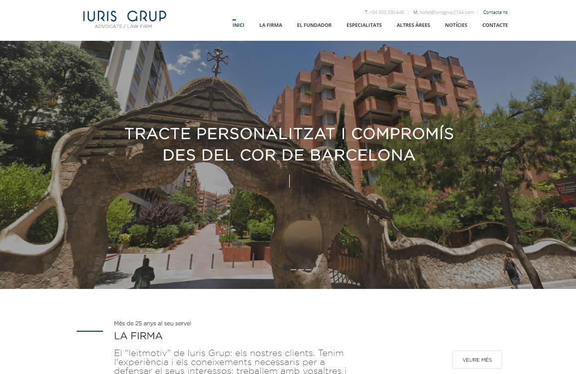 Bienvenidos a la nueva página web de Iuris Grup!